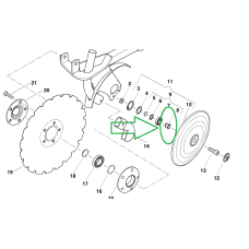 Втулка Optima Kverneland AC497456 АС497456